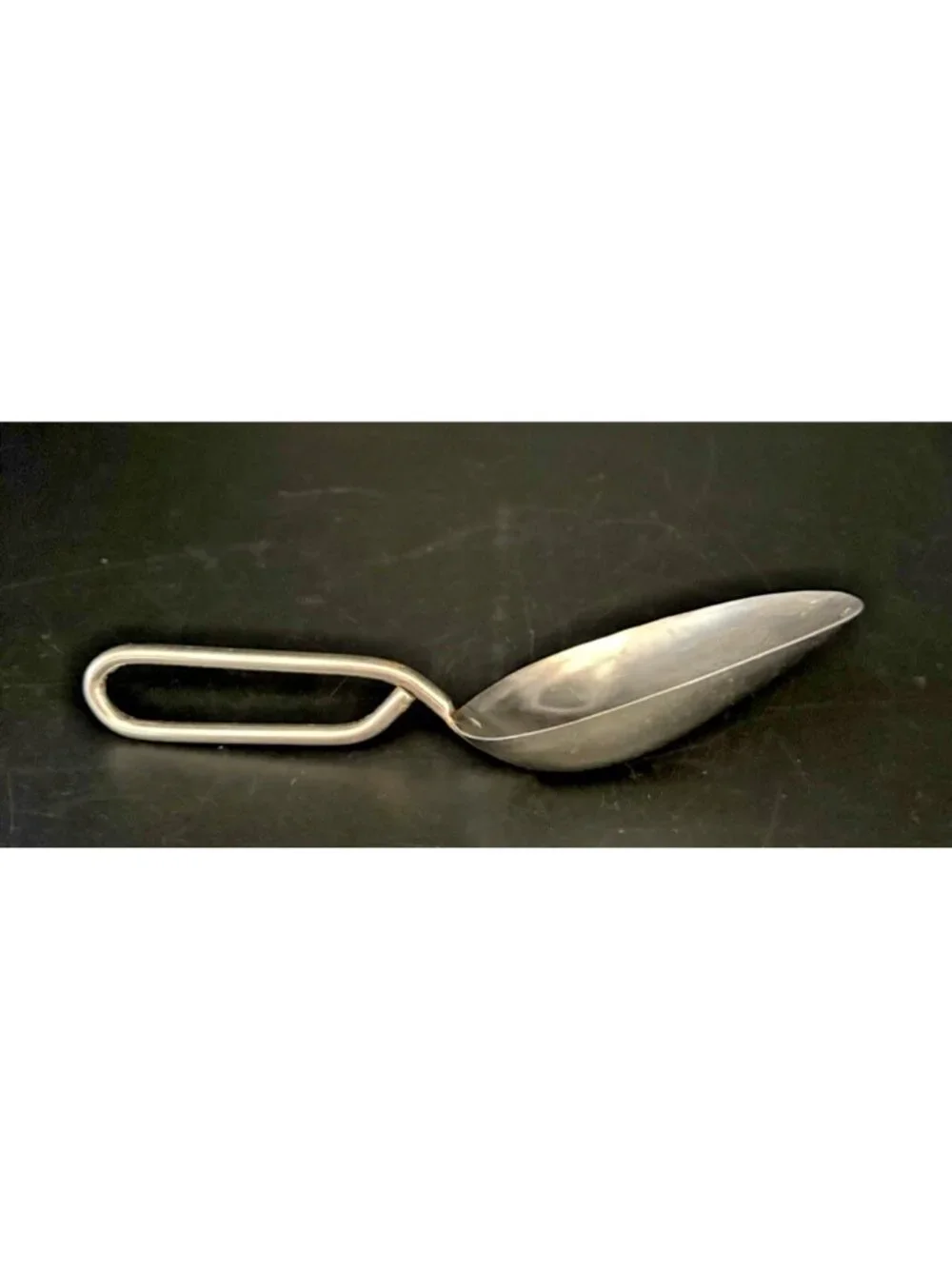 Vintage Metal Measuring Scoop WB/W Approved Good Housekeeping Rustic Primitive